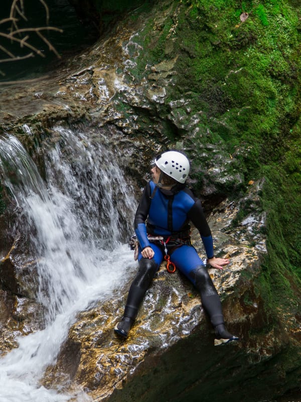 Canyoning en Slovénie