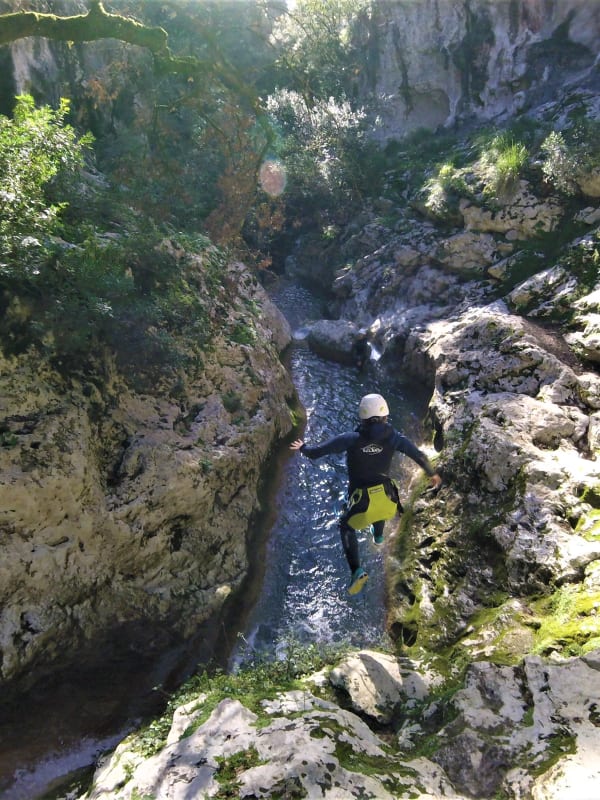 Canyoning in Spanien
