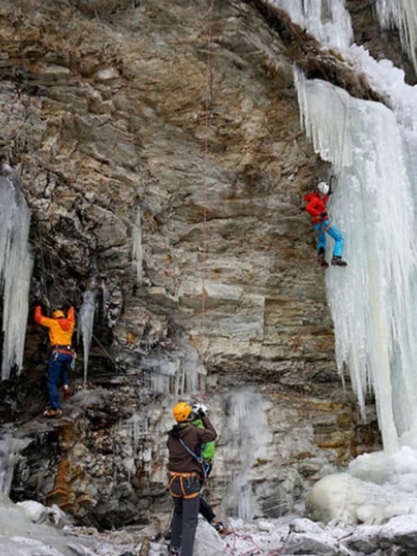 Eisklettern in Österreich