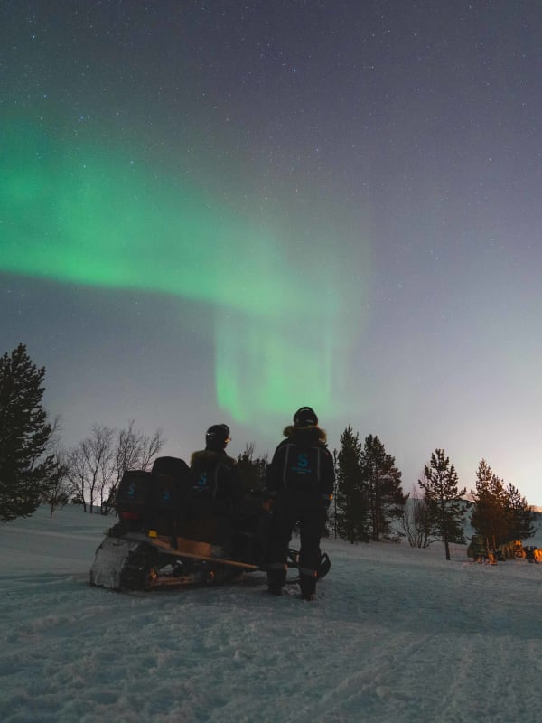 Schneemobil in Norwegen