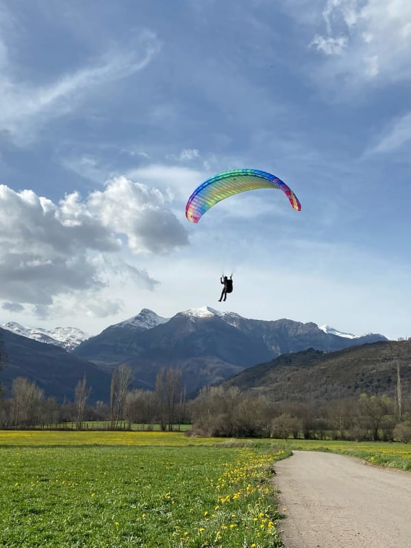 Paragliding in Spanien