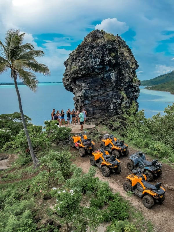 Quad Biking in French Polynesia