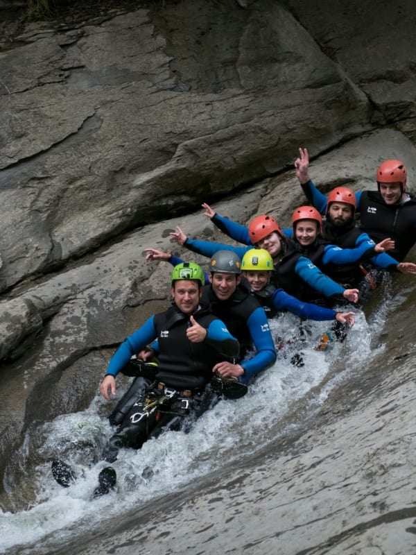 Canyoning in Switzerland