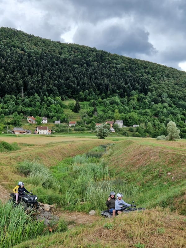 Randonnée en quad en Croatie