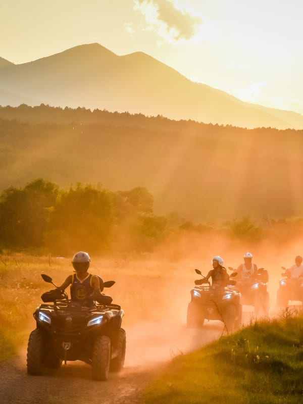 Randonnée en quad en Croatie