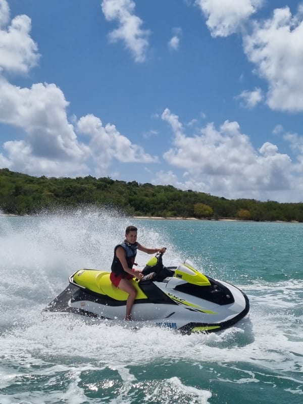 Jet Ski auf Martinique