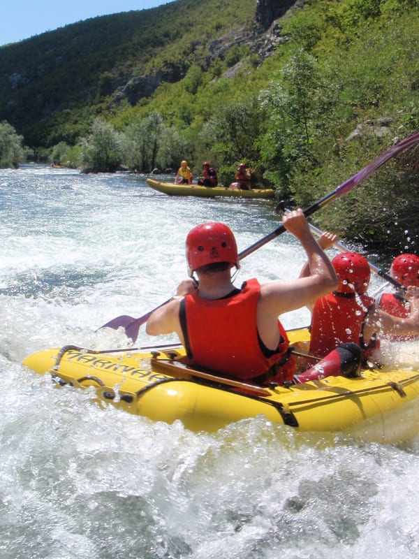 Rafting in Kroatien