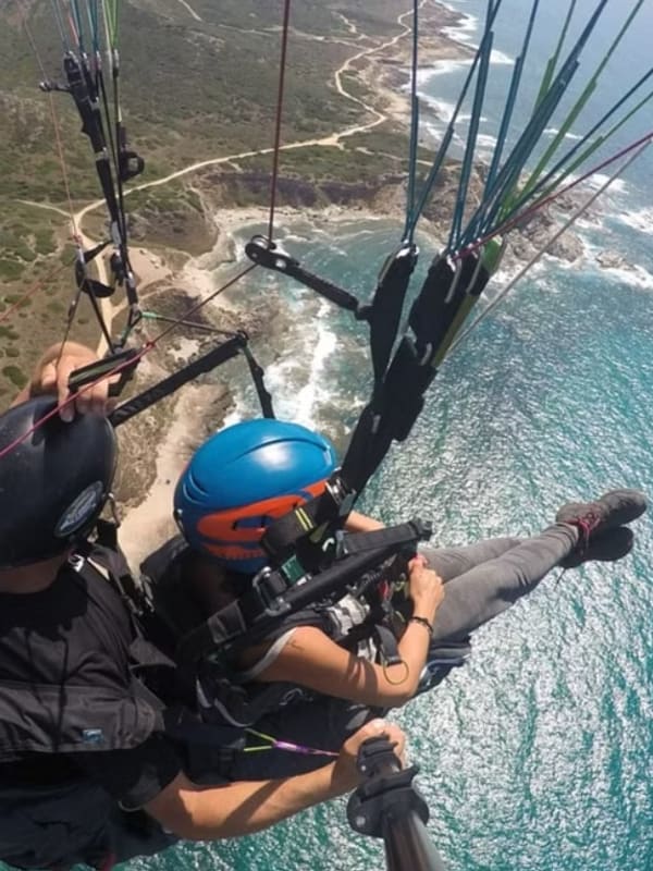 Paragliding in Italien