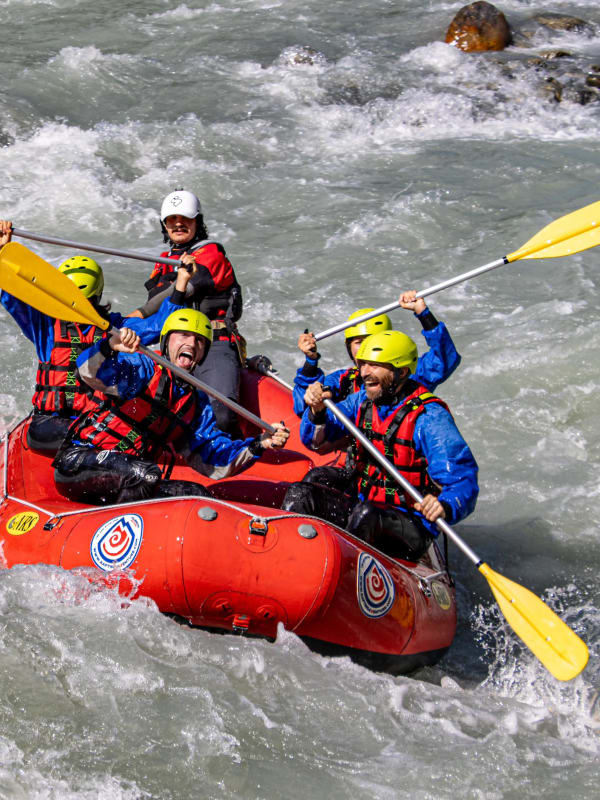 Rafting in Italien