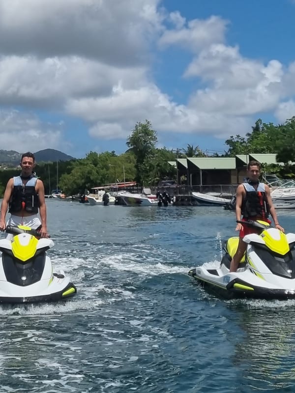 Jet Ski auf Martinique