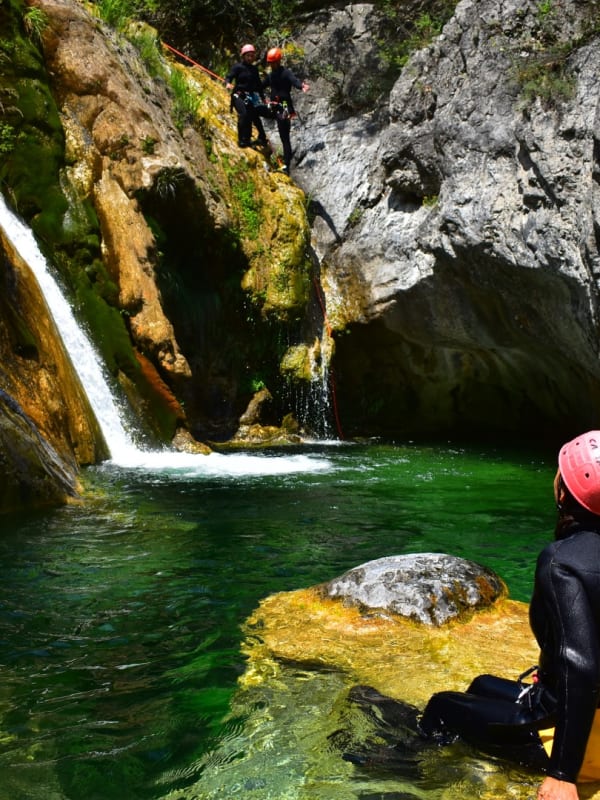 Canyoning en Grèce