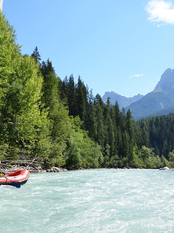 Rafting en Suiza