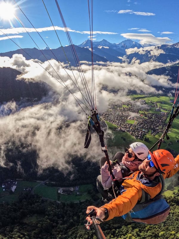 Paragliding in Schweiz