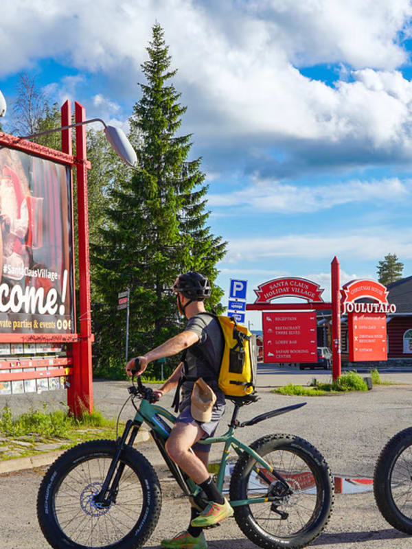 Fat bike en Finlandia