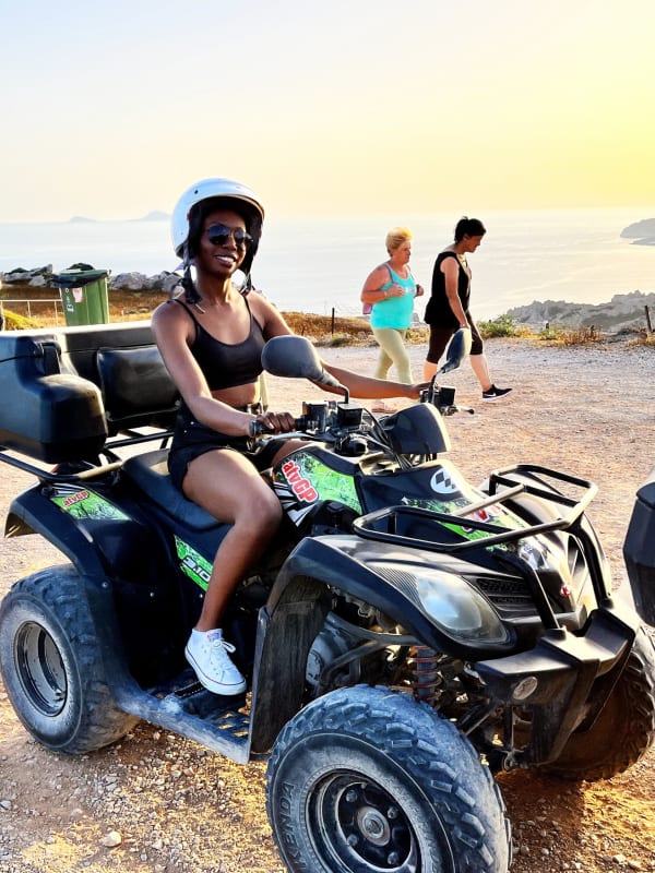 Randonnée en quad en Grèce