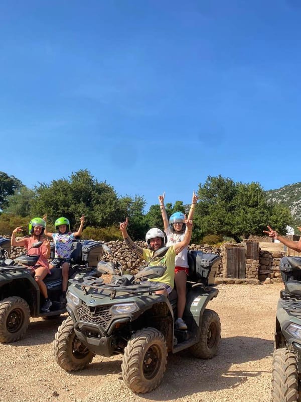 Randonnée en quad en Italie