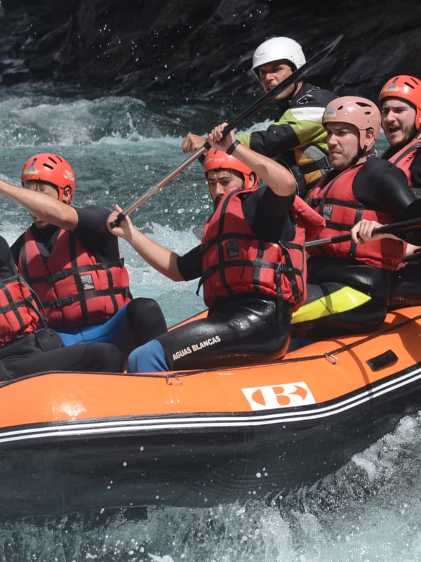 Rafting en Espagne
