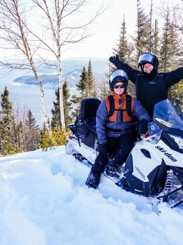 Snowmobiling in Canada