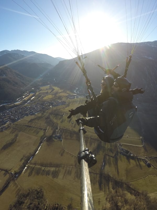 Paragliding in Spanien