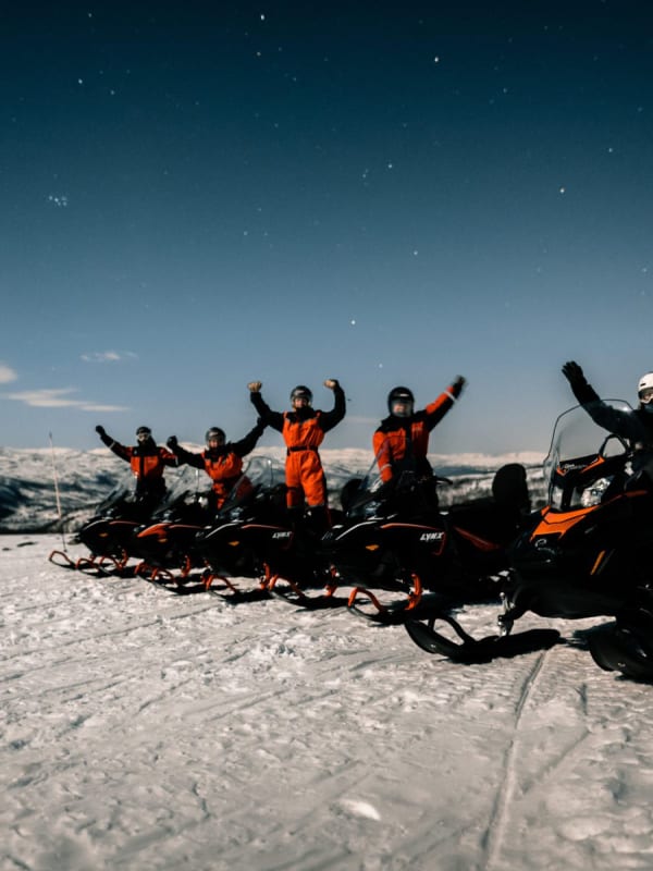 Snowmobiling in Norway