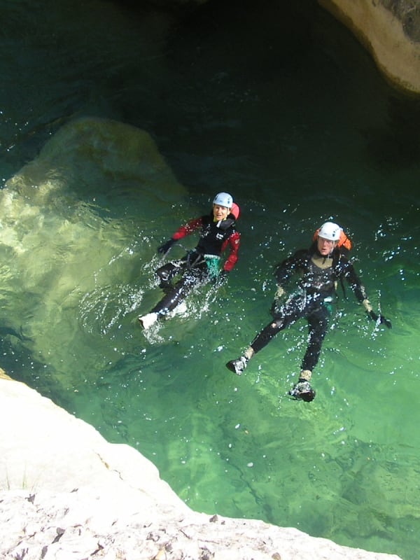 Canyoning in France