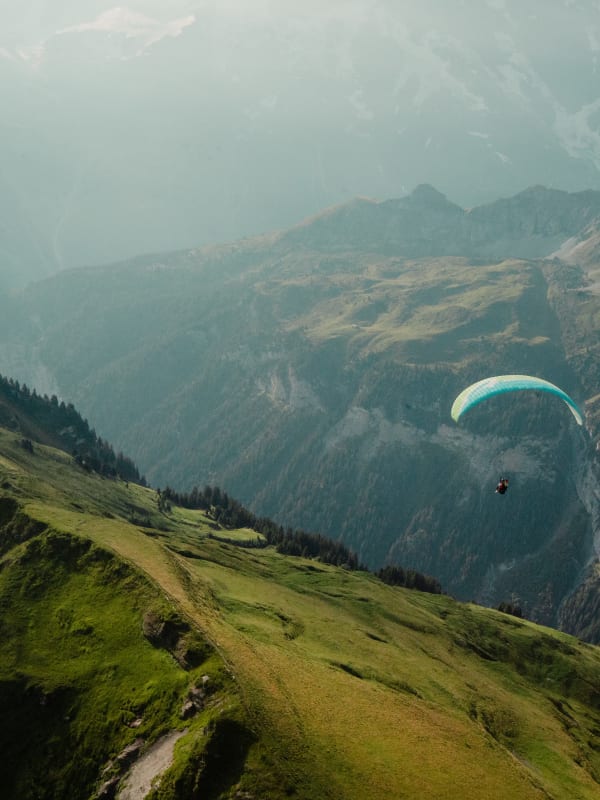 Parapente en Suiza