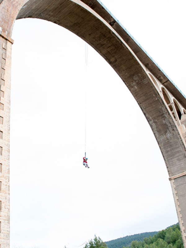Bungee Jumping in Spanien