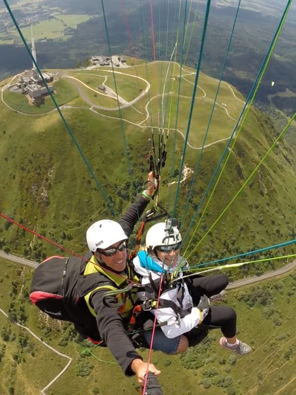 Paragliding in Frankreich