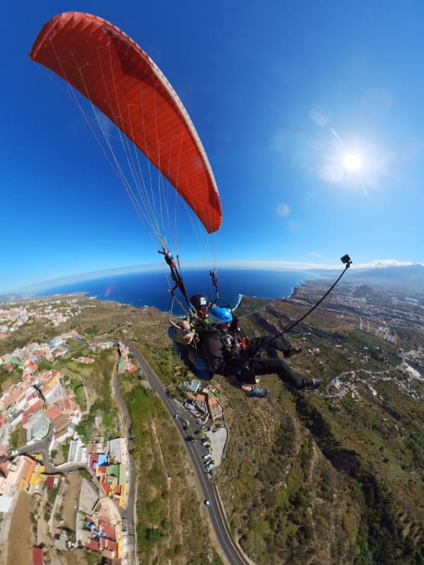 Paragliding in Spain