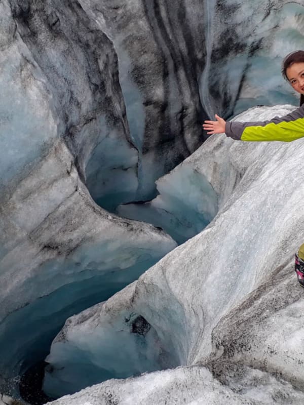 Escalada en hielo en Islandia