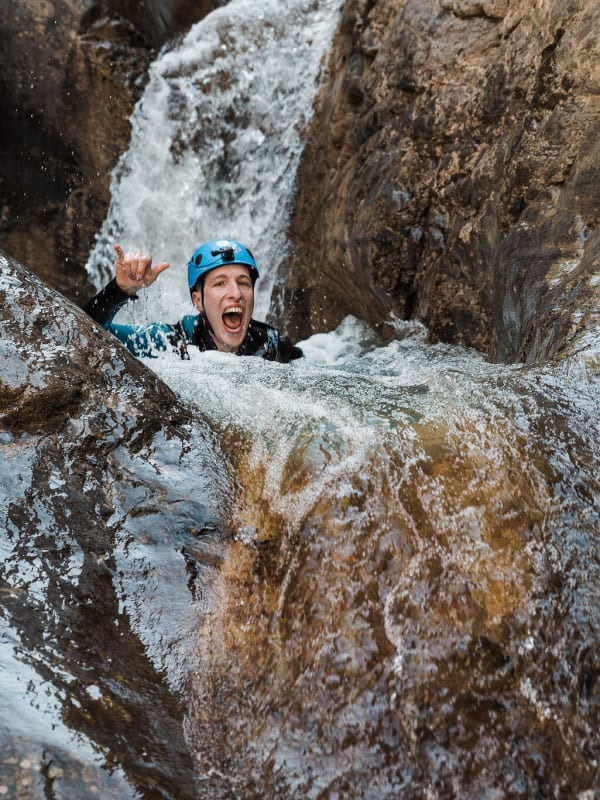 Canyoning au Canada