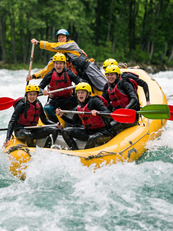 Rafting en Norvège