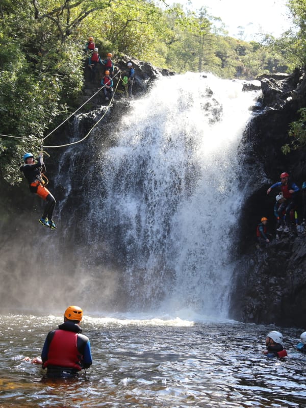 Canyoning au Royaume-Uni