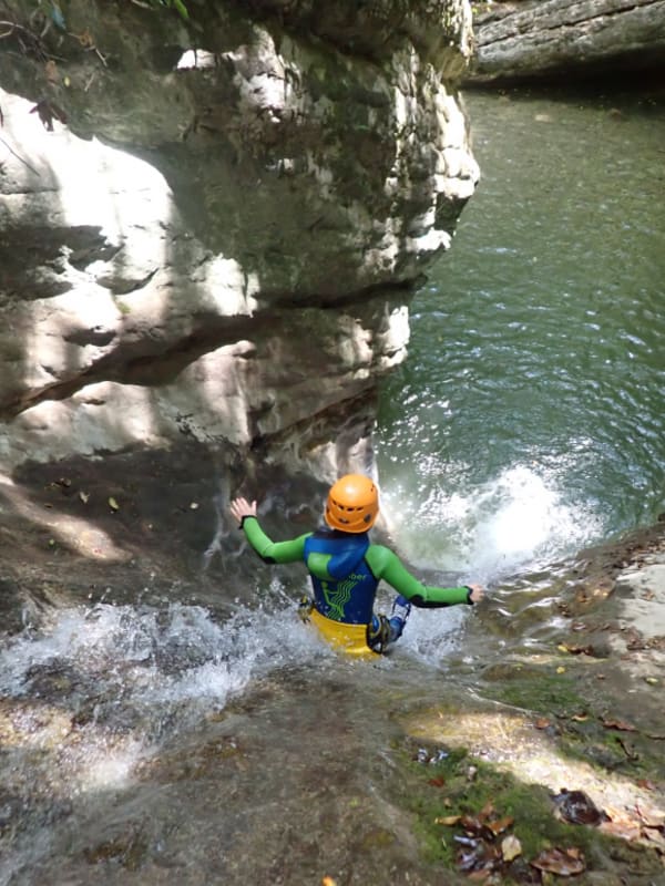 Canyoning en Italie