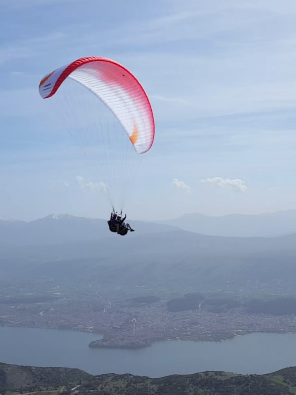 Parapente en Grecia