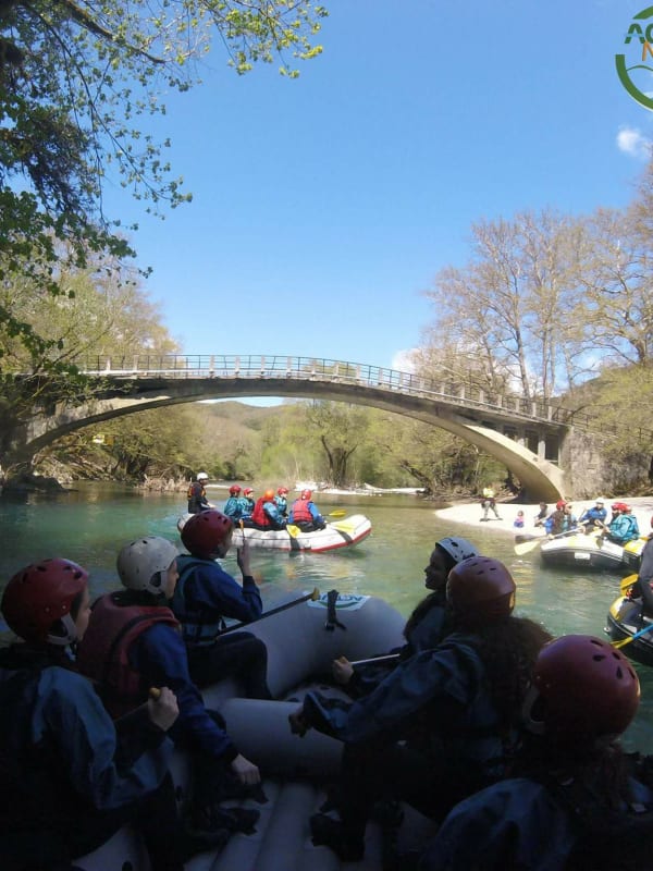Rafting en Grecia