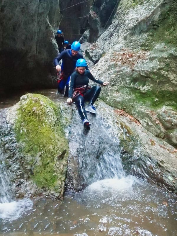 Canyoning in Italy