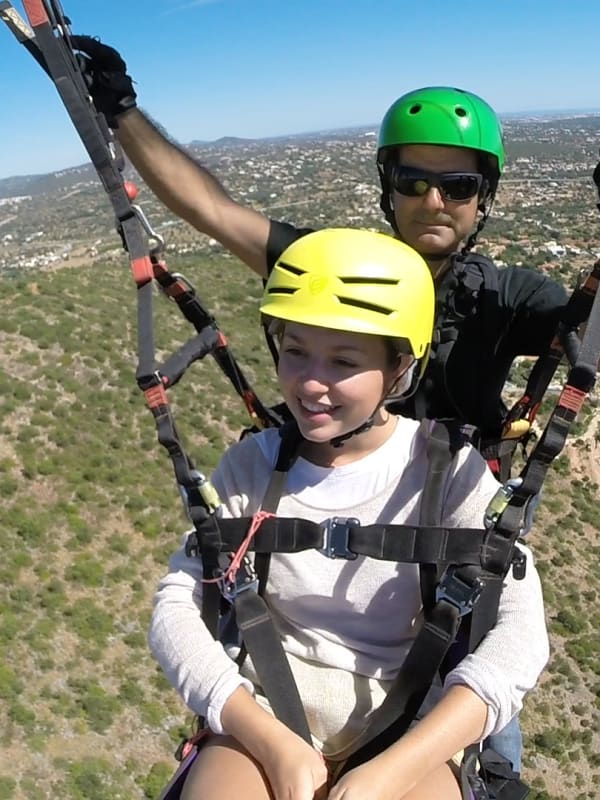 Paragliding in Portugal
