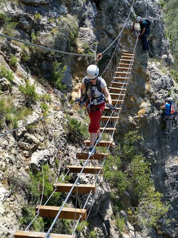 Via Ferrata en Espagne
