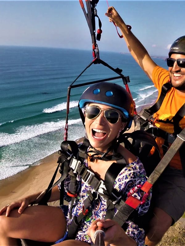 Parapente au Portugal