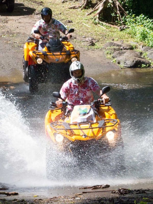 Quad fahren in Französisch-Polynesien