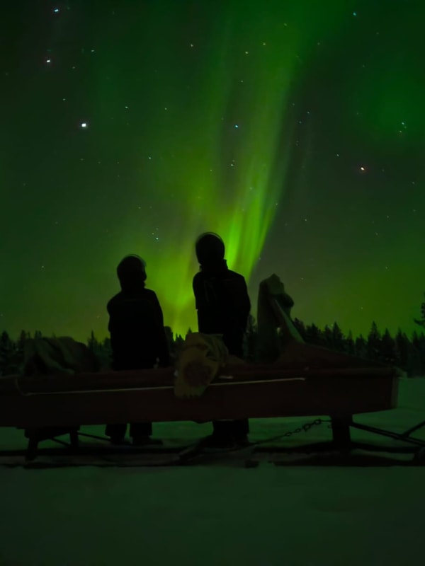 Excursiones de auroras boreales en Finlandia