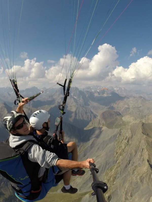 Paragliding in Frankreich