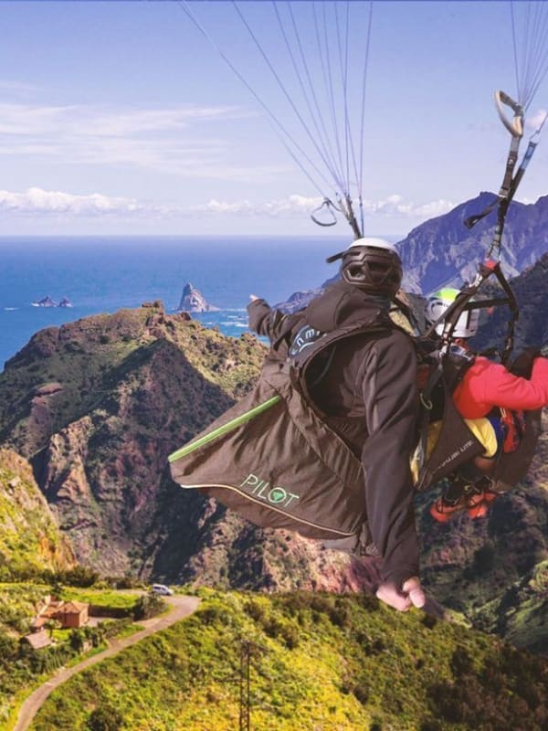 Paragliding in Spanien