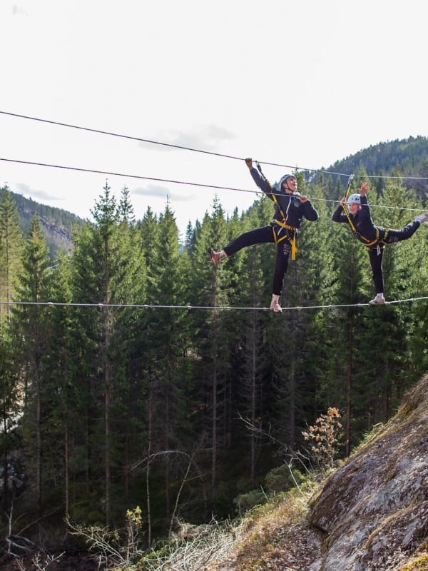 Klettersteig in Norwegen