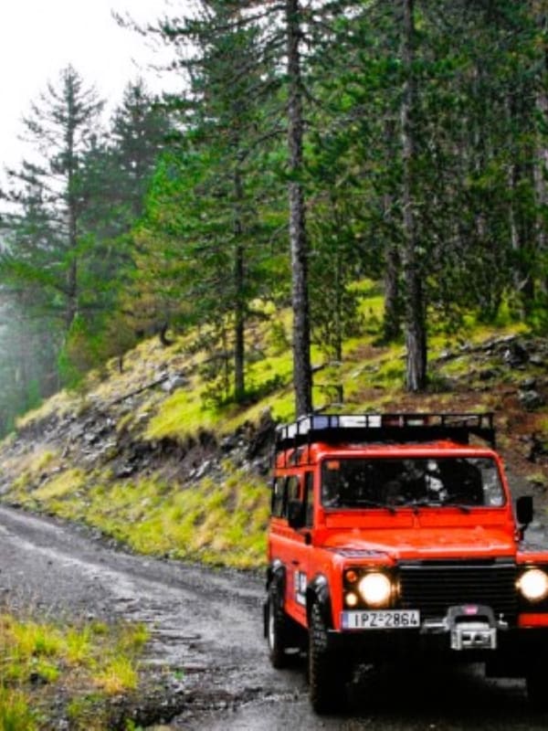 Randonnée 4x4 en Grèce