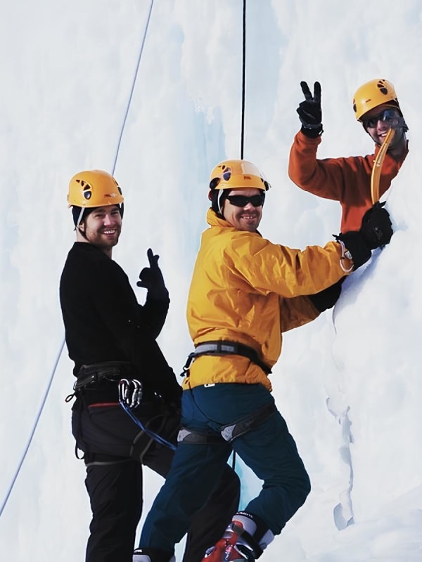 Escalada en hielo en Canadá