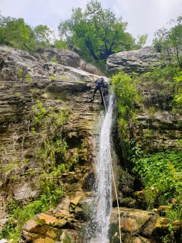 Canyoning in Greece