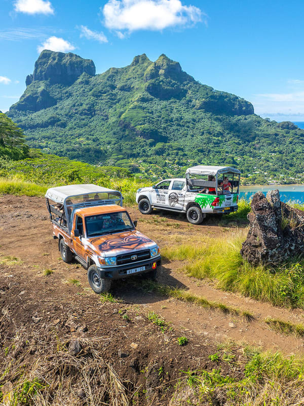 Offroad fahren in Französisch-Polynesien