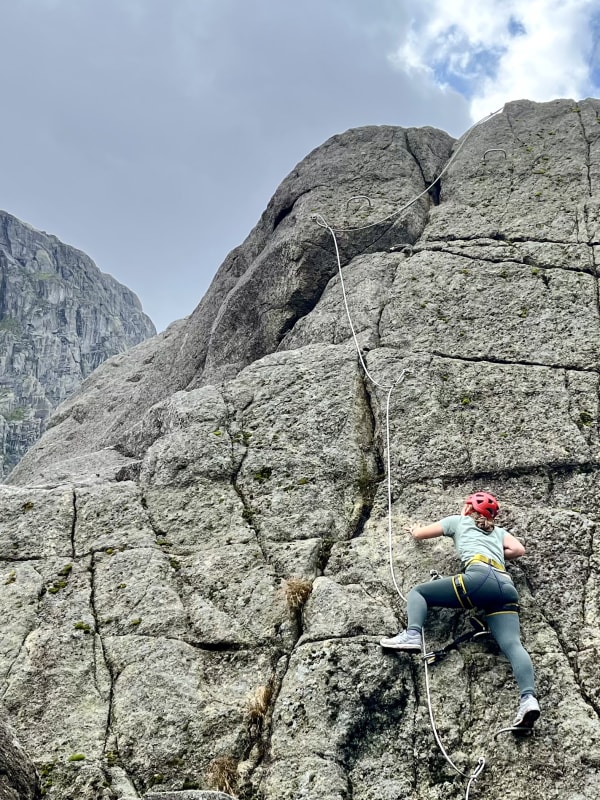 Klettersteig in Norwegen
